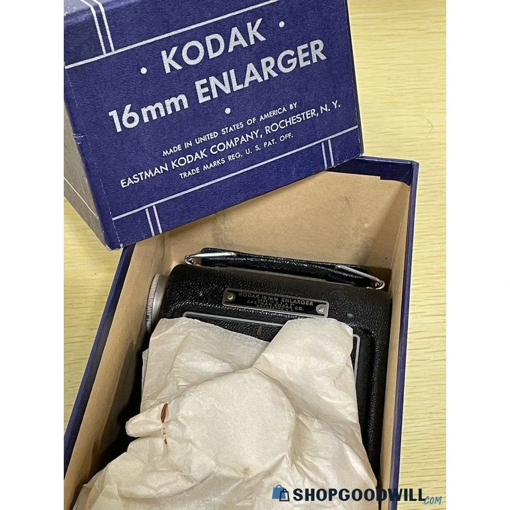 Vintage Kodak 16mm Enlarger Eastman Kodak Co Rochester NY with Box and Manual